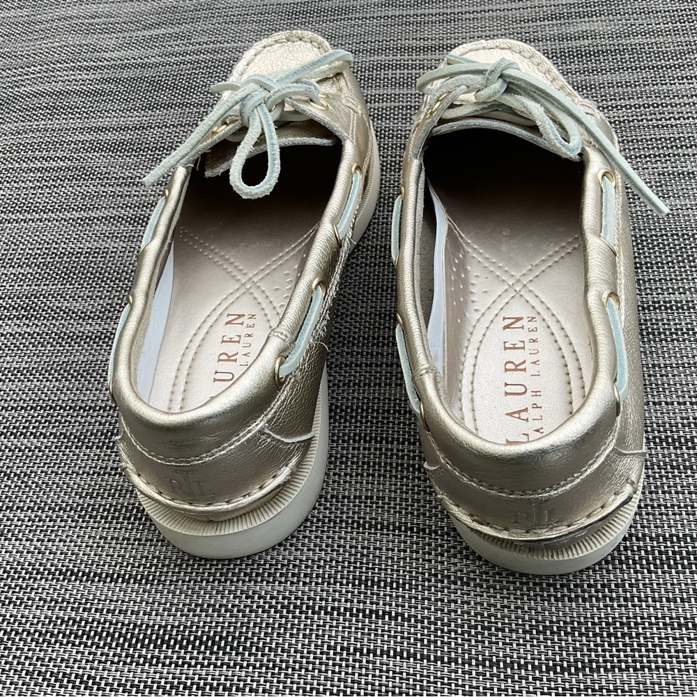 Ralph Lauren Boat Shoes Size 6 - Picture 4 of 8